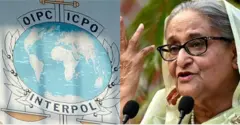 ইন্টারপোলের মাধ্যমে শেখ হাসিনাকে ফেরত আনার উদ্যোগ নিয়েছে সরকার