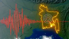 ভূমিকম্প বাংলাদেশ ম্যাপ 