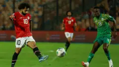 جانب من المباراة