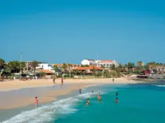 Praia em Cabo Verde