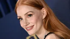 Jessica Chastain posa en una alfombra roja