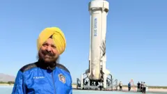 ਅਰਵਿੰਦਰ ਬਹਿਲ ਨੇ 3 ਅਗਸਤ 2025 ਨੂੰ ਬਲੂ ਉਰੀਜਨ ਦੇ ਐੱਨਐੱਸ-34 ਮਿਸ਼ਨ ਰਾਹੀਂ ਪੁਲਾੜ ਦੀ ਯਾਤਰਾ ਕੀਤੀ ਸੀ।