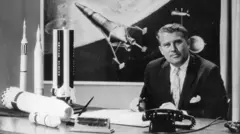 வார்னர் வான் ப்ரான், அமெரிக்கா, ஜெர்மனி 