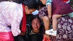 "Vi cómo la corriente se llevó a mi familia": los testimonios de las víctimas de la avalancha en Nepal y Tíbet