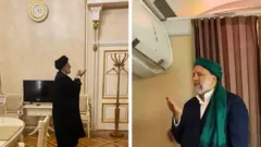 نماز خواندن ابراهیم ریئسی