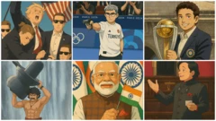 जिबली पर बनीं तस्वीरें