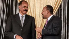 MM Abiy Pir. Isaayyaas waliin