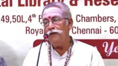 டாக்டர் அம்பேத்கர், திருவள்ளுவர் குறித்து அவதூறுப் பேச்சு:  ஆர்.பி.வி.எஸ். மணியன் யார்? 