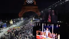 مراسم افتتاحیه المپیک پاریس