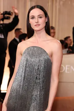 2026年1月11日、カリフォルニア州ビバリーヒルズのビバリーヒルトンで開催された第83回ゴールデングローブ賞に出席するレナーテ・ラインスヴェ。 (写真提供:エイミー・サスマン/ゲッティイメージズ)