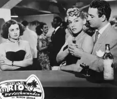 A atriz cubana Ninón Sevilla em cena do filme mexicano 'Aventura no Rio', de 1953