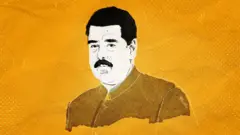Ilustración de Nicolás Maduro.