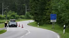 Проверка на немецко-австрийской границе