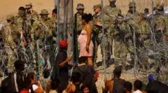 US Mexican border