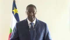 Faustin-Archange Touadéra, président de la République de la Centrafrique profondément attristé