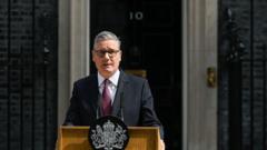 Keir Starmer anuncia su dimisión como primer ministro de Reino Unido