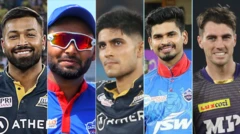 आईपीएलका छ टोलीमा नयाँ कप्तान छन्