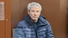 Вадим Мошкович в суде во время избрания меры пресечения