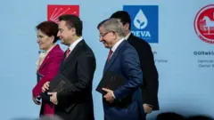 Akşener Davutoğlu Babacan Millet İttifakı