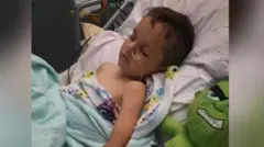 Jude on sick bed