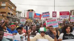 Àwọn olùwọ́de ní ìpínlẹ̀ Eko
