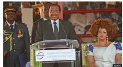 Aarẹ Paul Biya n sọrọ lori ibo ti yoo waye lọjọ Aiku