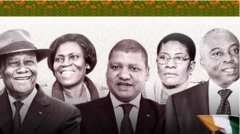 Àwòrán àwọn olùdíje sípò ààrẹ ní Ivory Coast