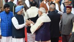 মনমোহন সিং, নরেন্দ্র মোদী