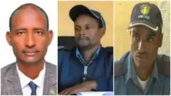 ኣቶ ዓብዱ ሑሴን፣ ዋና ኢንስፔክተር ዘውዱ ታደለን ምክትል ኢንፔክተር ወርቁ ሽመልስን