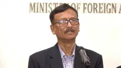 পররাষ্ট্র উপদেষ্টা তৌহিদ হোসেন