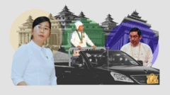 အမျိုးသမီးဒုသမ္မတဖြစ်လာတဲ့ နန်းနီနီအေးနဲ့ ဦးမင်းအောင်လှိုင်၊ ဦးညိုစောတို့အစိုးရအဖွဲ့ သရုပ်ဖော်မှု 