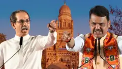 ઉદ્ધવ ઠાકરે, દેવેન્દ્ર ફડણવીસ, મુંબઈ મહાનગરપાલિકાની ચૂંટણી, મુંબઈ, મહારાષ્ટ્ર, રાજકારણ, શિવસેના, ભાજપ, રાજ ઠાકરે, બીબીસી ગુજરાતી 