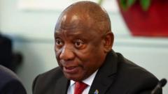'I wan make am clear say I no dey resign' - South Africa President Ramaphosa react to court ruling