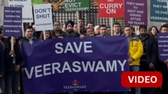 லண்டன் 'வீராசாமி' உணவகம் மூடப்படுவதை தடுக்க கோரிக்கை