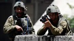 Soldados israelíes