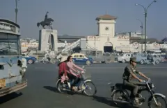 Quang cảnh chợ Bến Thành vào ngày 20/1/1970 