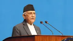 प्रधानमन्त्री केपी ओली
