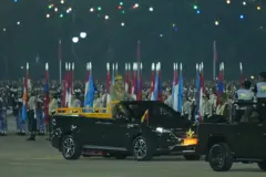 ၈၁ နှစ်မြောက်တပ်မတော်နေ့ က စစ်ခေါင်းဆောင် 