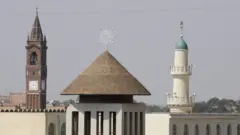 አሥመራ ውስጥ ያሉ የእምነት ተቋማትን የሚሳይ ፎቶ