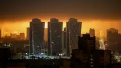 Киев во время российского налета