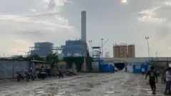 बक्सर में बन रहा थर्मल पॉवर प्लांट.