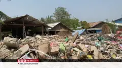 ကျောက်ဆည်မှာ ငလျင်ကြောင့် မူကြိုကျောင်းပြိုကျ