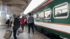 বাংলাদেশের একটি ট্রেন