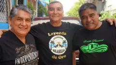 Abel Sánchez from Sonido Colombia; Francisco Entiveros of Sonido Brasília; Mauro Vargas, from Sonido Panama.