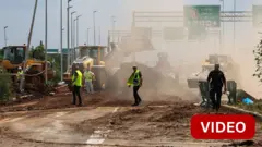 இஸ்ரேலின் பென் குரியன் விமான நிலையத்தில் ஏவுகணை தாக்குதல்