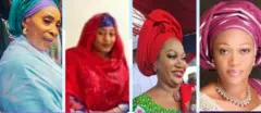 Titi Abubakar, Salamatu Kwankwaso,Margaret Obi na  Oluremi Tinubu,