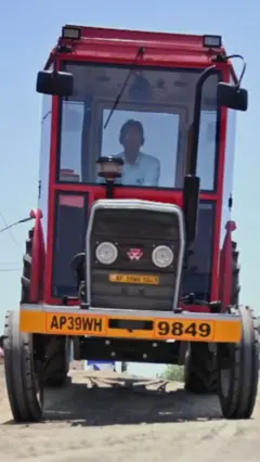 ஏசி பொருத்திய விவசாயி