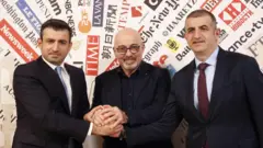 Selçuk Bayraktar, Roberto Cingolani, Haluk Bayraktar