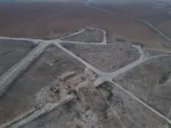 عکس آرشیوی، تصویری هوایی از پایگاه هوایی ابوظهور