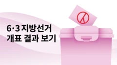 6.3 지방선거 개표결과 보기